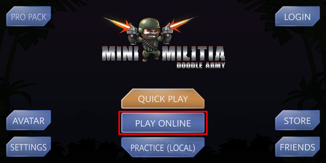 How To Join Your Friends In Multiplayer Game In Mini Militia Mini Militia